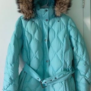 Coat Land’s End Parka Sz Large